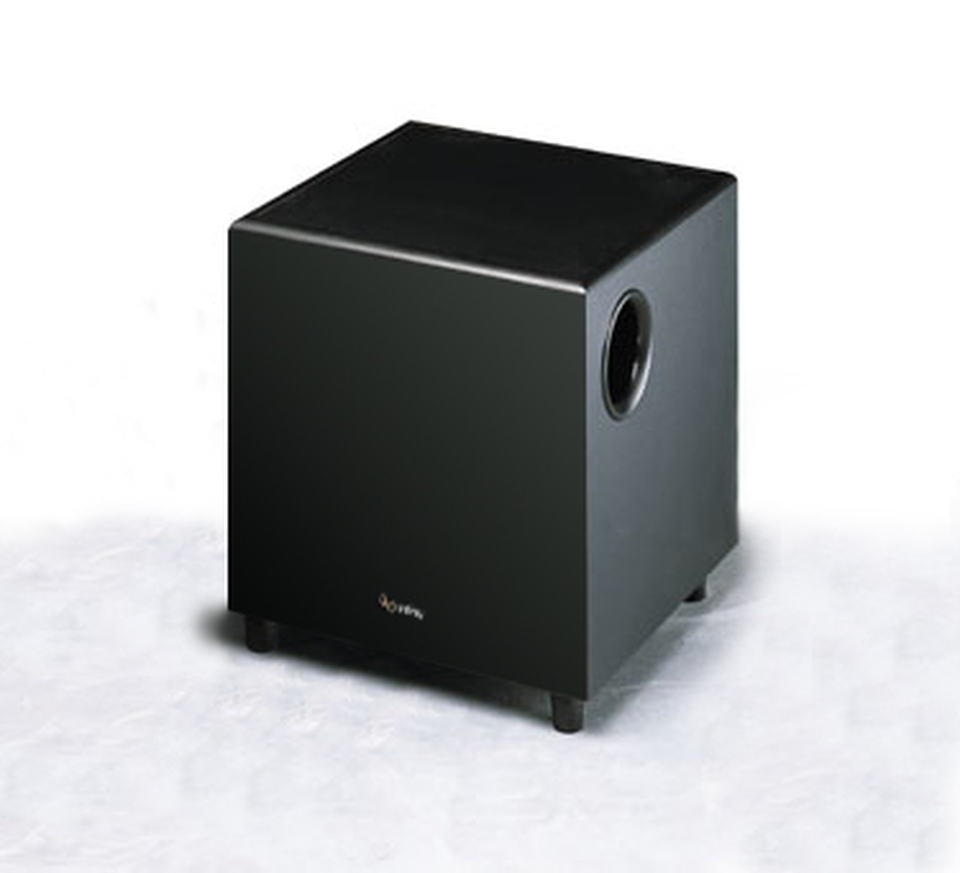 CMS 2 - Black - Complete Minuette System/ BU-2 Powered Sub (6-PC) (BU2,MINUETTE CENTER,MINUETTE LMPS) - Hero